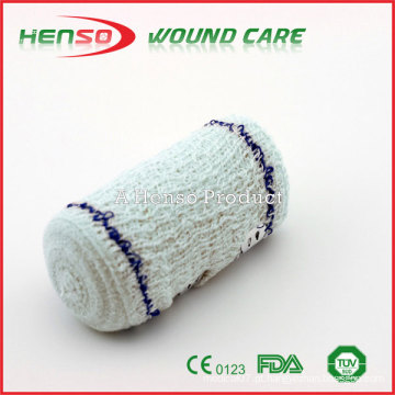 HENSO High Quality Blue Thread Elastic Crepe Bandage